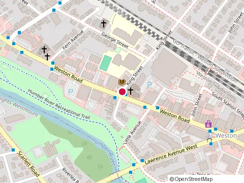 Location of Toronto Public Library at 2 King St, Toronto
