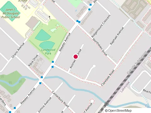 Location of Lowe-Martin Group Inc at 483 Avonwood Dr, Mississauga