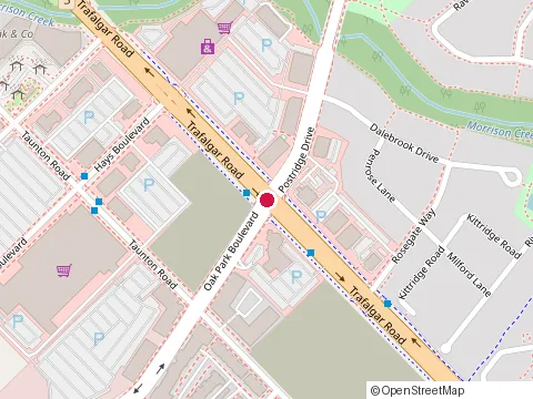 Location of Made In Japan Teriyaki - Oakville at 2391 Trafalgar Rd, Oakville