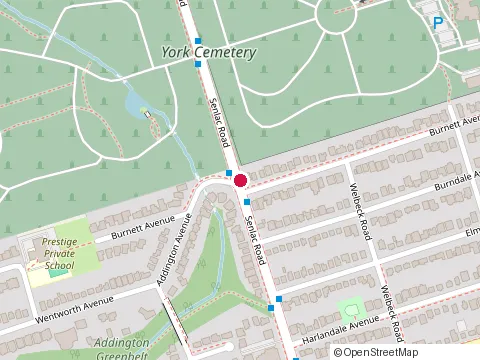 Location of Wong & Chiu Ca at 275 Burnett Ave, North York