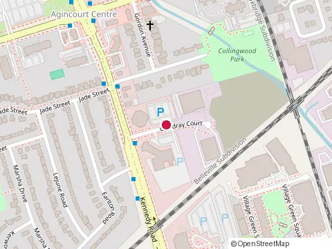 Location of Zaretsky Martin & Ambwani Jaikrishin at 100 Cowdray Crt, Scarborough