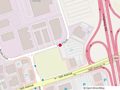 Location of 16Th Avenue Dental at I & J 16 Vogell Rd, Richmond Hill