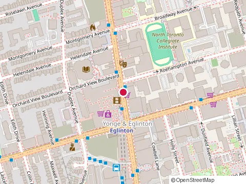 Location of 60 Minute Photo Lab at Riocan Yonge Eglinton Centre 2300 Yonge St C029, Toronto