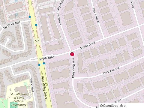 Location of A A Carlo Povegliano Denture Clinic at 20-830 Rowntree Dairy Rd, Woodbridge