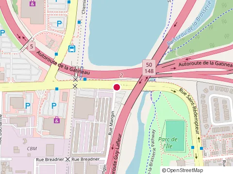 Location of Acoustique S M at 27 Rue Mangin, Gatineau