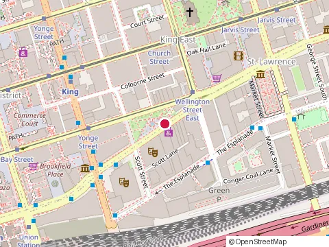 Location of Akm Law at 400-43 Front St E, Toronto