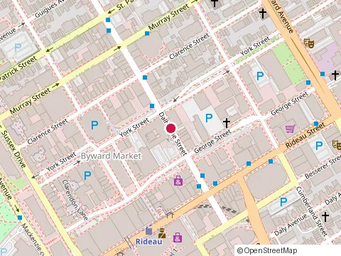 Location of Allen Wong Investments & Plann at 353 Dalhousie St, Ottawa