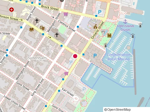 Location of Almost Home at 118 William St, Kingston
