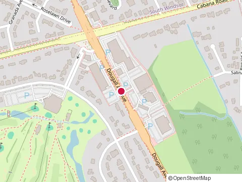 Location of Ann Pignal Desjardins Insurance Agent at 3835 Dougall Ave, Windsor