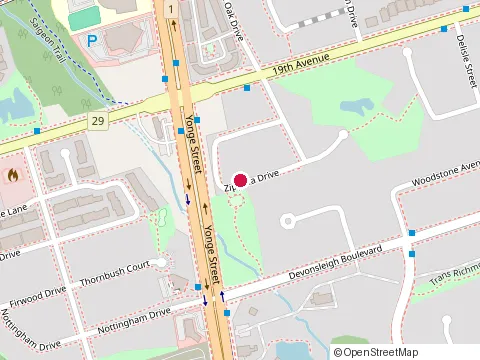 Location of Ataollahi Real Estate Team at 80 Zippora Drive, Richmond Hill