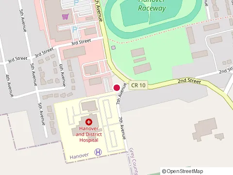 Location of Hanover Medical Associates at 118 7Th Ave, Hanover