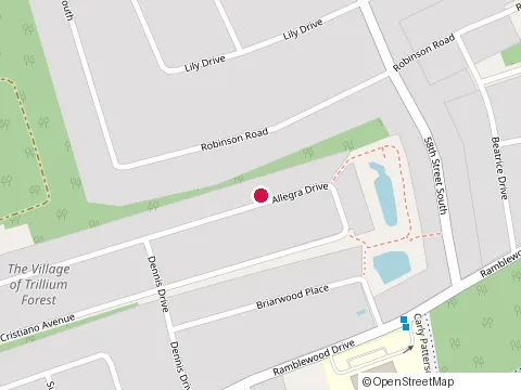 Location of B. & d. Upholstery at 46 Natures Trl, Wasaga Beach