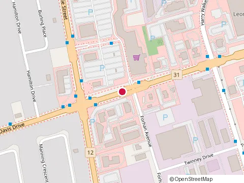 Location of Baker'S Crush at 1100 Davis Dr, Newmarket