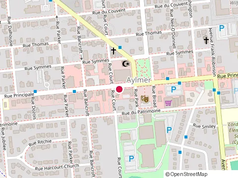 Location of Bambou Restaurant at 87 Rue Principale, Gatineau