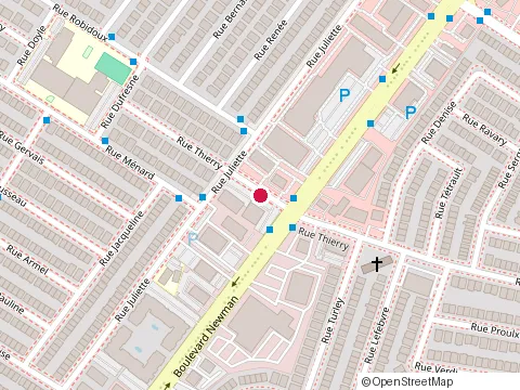 Location of Bar San Remo at 2062 Rue Thierry, LaSalle