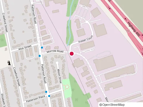 Location of Barrie Insurance Services at 25 Morrow Rd, Barrie