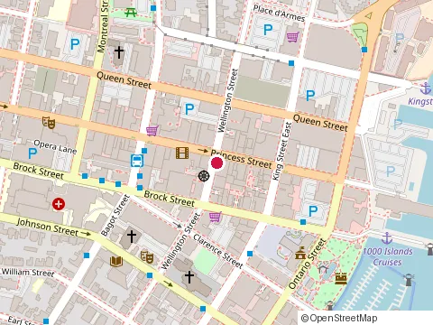 Location of Wollin & Hazlewood Professional Corporation at 203-209 Wellington St, Kingston