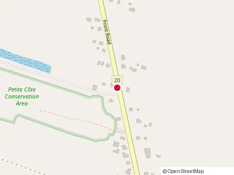 Location of Berndale Homes at Front Rd, LaSalle