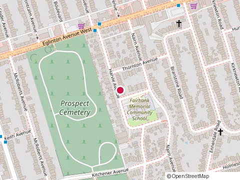 Location of Beshi Construction Ltd at 524 Harvie Ave, York