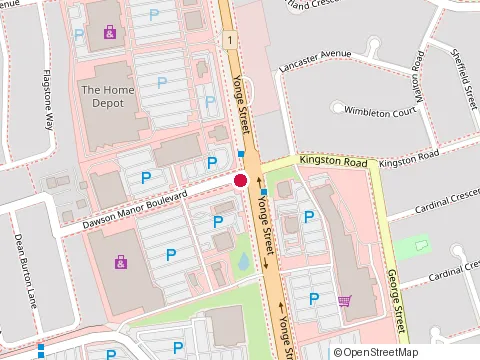 Location of Blinds To Go at 17555 Yonge St, Newmarket