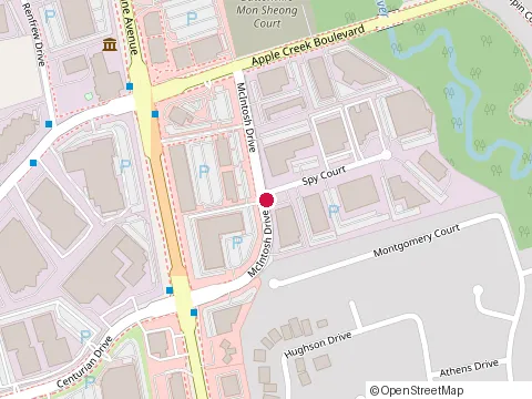 Location of Boilermakers' National Benefit at 45 Mcintosh Dr, Markham