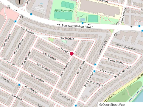 Location of Bon Bon Cuisine at 530 12 Avenue, LaSalle