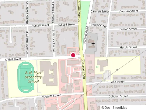 Location of Brad Mate Insurance at 1-6251 O Neil St, Niagara Falls