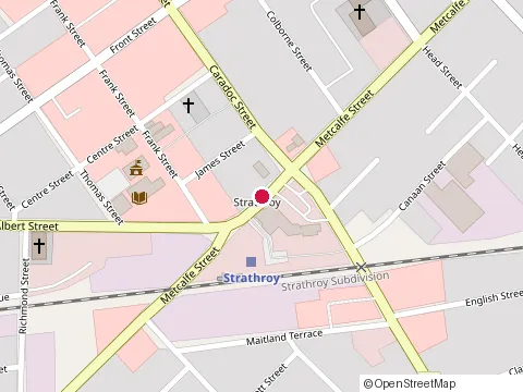 Location of Brightview Dental at 11 Metcalfe St W Unit 1, Strathroy