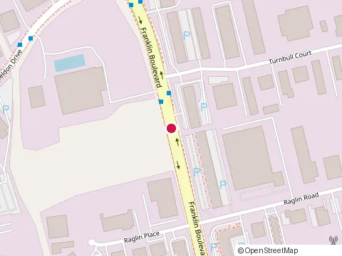 Location of Brokerlink at 1165 Franklin Blvd, Cambridge