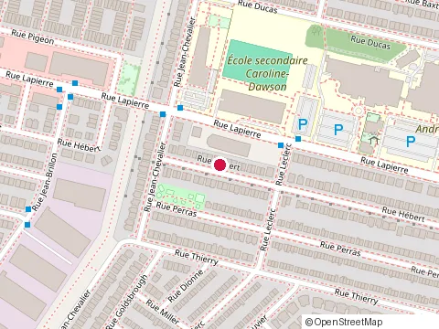 Location of Buffet Ii Gabbiano at 7880 Rue Jean-Brillon, LaSalle