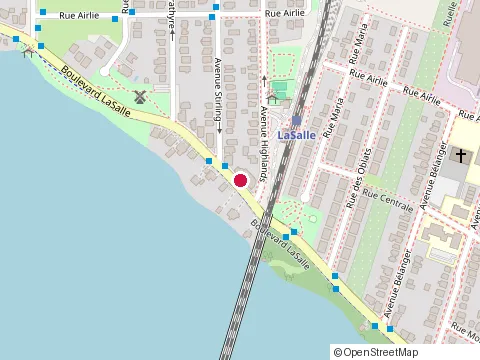 Location of Café Ilios at 9641 boulevard Lasalle, LaSalle