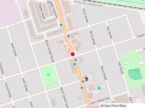 Location of Canadian Implant Dentistry Network & Lab at 513 Brock St N, Whitby