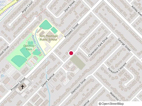 Location of Canstall at 2205 Ghent Ave, Burlington