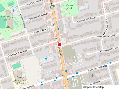 Location of Charmaine'S Maid Service at 6021 Yonge St, North York