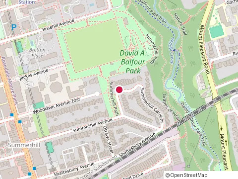 Location of Charney Arbitrations at 54 Summerhill Gdns, Toronto