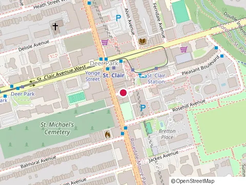 Location of Cheng&Bell Strength&Health at 7 Pleasant Blvd, Toronto