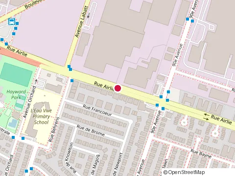 Location of Clinique Chiropratique Ac at 9300 Rue Airlie, LaSalle