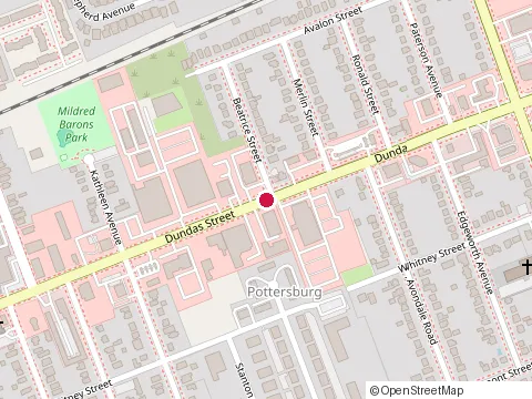 Emplacement de Co-Operators au 1815 Dundas St, London