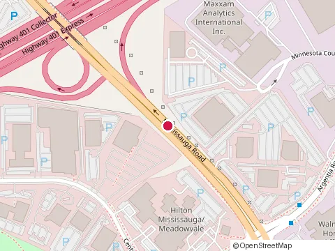 Location of Combined Insurance Company Of America at 6733 Mississauga Rd, Mississauga