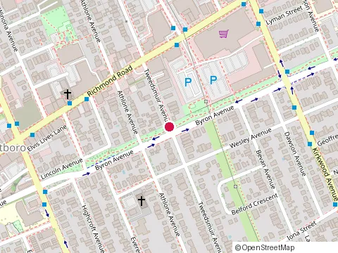 Location of Concorde Properties at 408 Tweedsmuir Ave, Ottawa