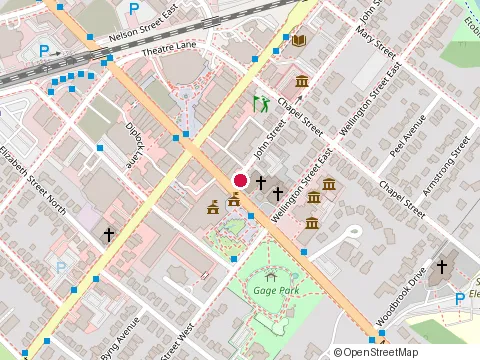 Location of Connon & Iacobelli at 21 John St, Brampton