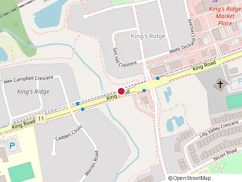 Location of Cpa Accountant Tax Ontario at 26-1700 King Road, Regional Municipality Of York