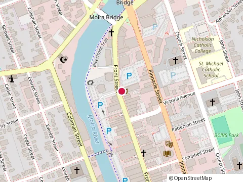Location of Crawford&Company at 365 Front St N, Belleville