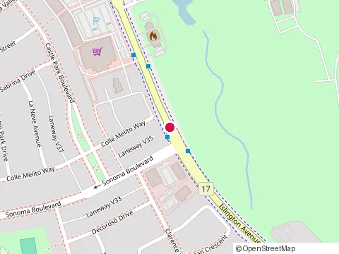 Emplacement de Metro au 9600 Islington Ave, Woodbridge