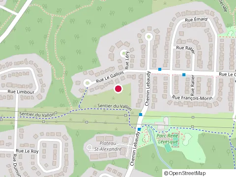 Location of Daily Dwellings Construction at 19 Rue le Gallois, Gatineau