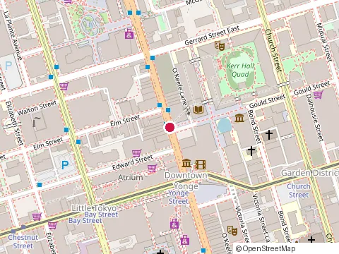 Location of Daldongnae Korean Bbq - Dundas Square at 361 Yonge St Second Floor, Toronto