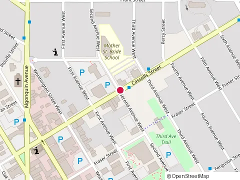Location of Dale Parizeau Morris Mackenzie at 705 Cassells St, North Bay
