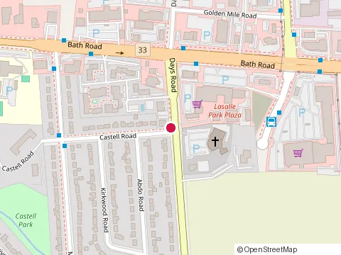 Location of Days Road Dental Clinic at 499 Days Road, Kingston