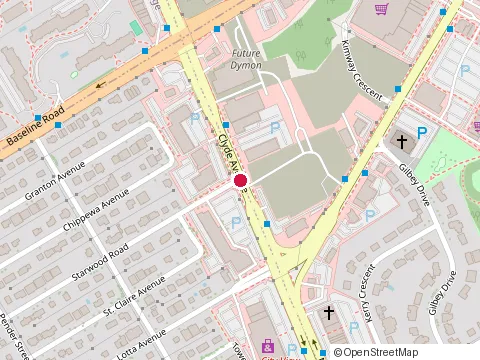 Location of Ontario Nurses Association at 1400 Clyde Ave, Ottawa
