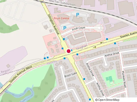 Location of Dentistry On Steeles at 7007 Islington Ave, Woodbridge